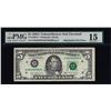 Image 1 : 1988A $5 Federal Reserve Note Mismatched Serial Number Error Fr.1980-D PMG Ch. Fine 15