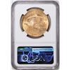 Image 2 : 1908 No Motto $20 St. Gaudens Double Eagle Gold Coin NGC MS62