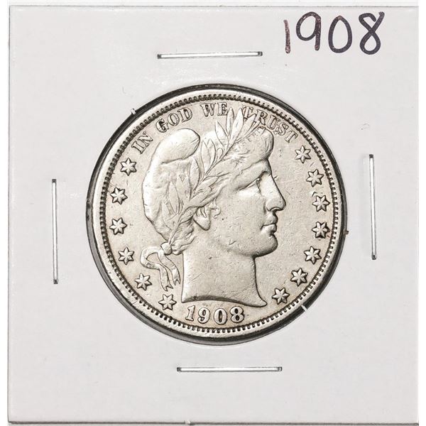 1908 Barber Half Dollar Coin