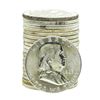 Roll of (20) Brilliant Uncirculated 1963-D Franklin Half Dollar Coins