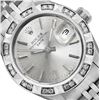 Image 1 : Rolex Ladies Stainless Steel Silver Index Diamond Date Wristwatch With Rolex Box