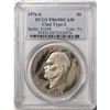 Image 1 : 1976-S Clad Type 2 $1 Proof Eisenhower Dollar Coin PCGS PR69DAM