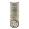 Image 1 : Roll of (40) Brilliant Uncirculated 1955-D Washington Quarter Coins