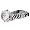 Image 4 : Rolex Ladies Stainless Steel Ruby and Diamond Date Wristwatch With Rolex Box