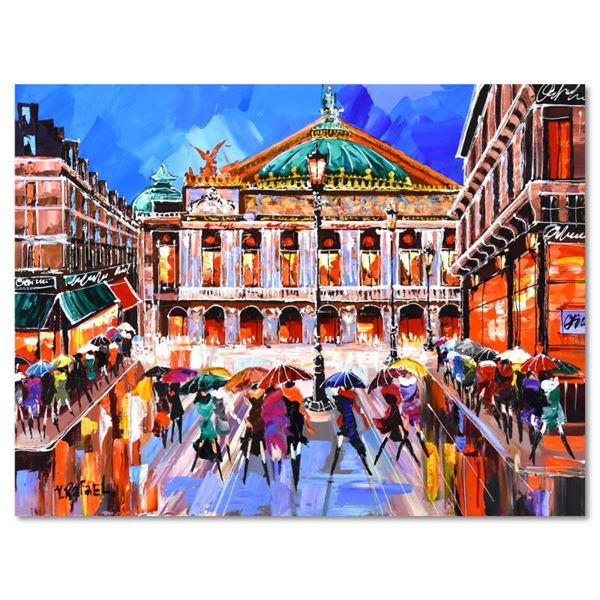 Yana Rafael  Paris Opera  Original Acrylic on Canvas