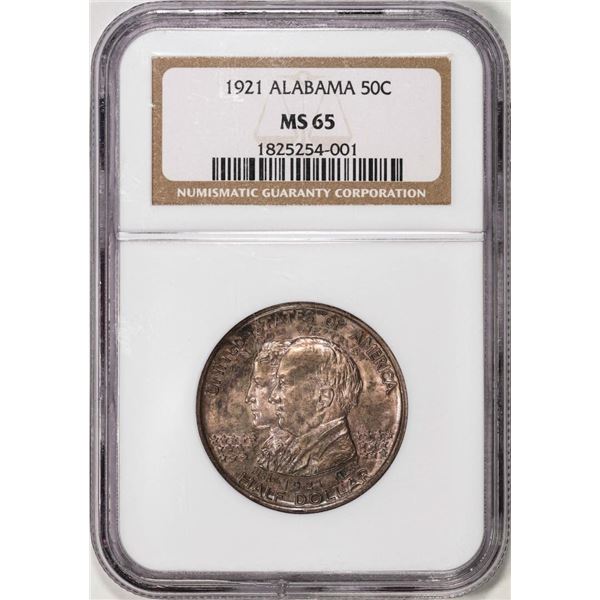 1921 Alabama Centennial Commemorative Half Dollar Coin NGC MS65