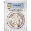 1887-S $1 Morgan Silver Dollar Coin PCGS AU58