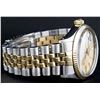 Image 4 : Rolex Men's Two Tone Champagne Tapestry Datejust Wristwatch