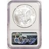 Image 2 : 2002 $1 American Silver Eagle Coin NGC MS70