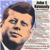 Image 2 : Steve Kaufman (1960-2010) "John F. Kennedy" Original Serigraph on Canvas