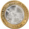 Image 2 : .999 Silver Oneida Bingo Green Bay, Wisconsin $10 Limited Edition Gaming Token