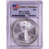1995 $1 American Silver Eagle Coin PCGS MS68 First Strike