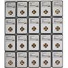 Image 3 : Lot of (20) 2016 $5 American Gold Eagle Coins NGC MS70