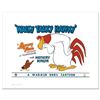 Image 1 : Looney Tunes "Walky Talky Hawky" Limited Edition Giclee on Paper