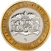 Image 2 : .999 Silver Golden Nugget Las Vegas, Nevada $10 Casino Limited Edition Gaming Token