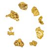 Image 1 : Lot of Mexico Gold Nuggets 1.66 Grams Total Weight