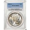 1925-S $1 Peace Silver Dollar Coin PCGS MS63