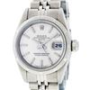 Rolex Ladies Stainless Steel Silver Index Datejust Wristwatch