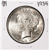 1934 $1 Peace Silver Dollar Coin