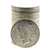 Image 1 : Roll of (20) Brilliant Uncirculated 1923 $1 Peace Silver Dollar Coins