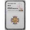 Image 1 : 2016 $5 American Gold Eagle Coin NGC MS69