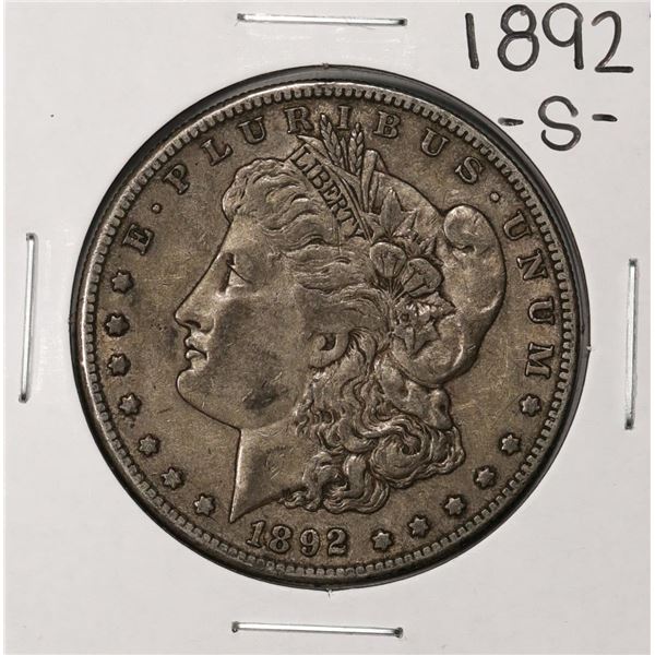 1892-S $1 Morgan Silver Dollar Coin