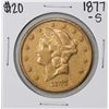 1877-S $20 Liberty Head Double Eagle Coin