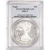 Image 1 : 2000-P $1 Proof American Silver Eagle Coin PCGS PR69DCAM