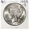 1935-S $1 Peace Silver Dollar Coin