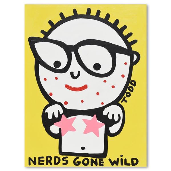 Todd Goldman  Nerds Gone Wild  Original Acrylic on Canvas