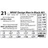 Image 1 : WRAF Design Man In Black 481