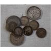 Image 1 : 27 GRAMS VARIOUS LOT OF SILVER WORLD COINS
