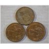 Image 1 : LOT OF 3 OLD GREAT BRITAIN HALF CROWN COINS