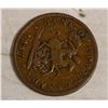 Image 1 : 1857 BANK OF UPPER CANADA ONE PENNY TOKEN