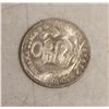 Image 1 : 1912 SILVER PERU 1/2 DIN COIN