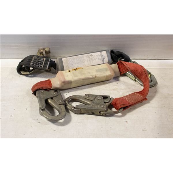 FALL ARREST LANYARD SHORT, SINGLE LEG