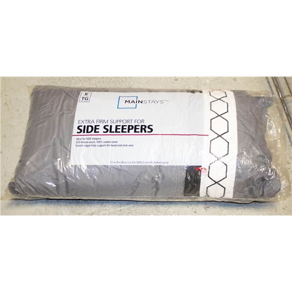 NEW KING SIZE PILLOW SIDE SLEEPERS