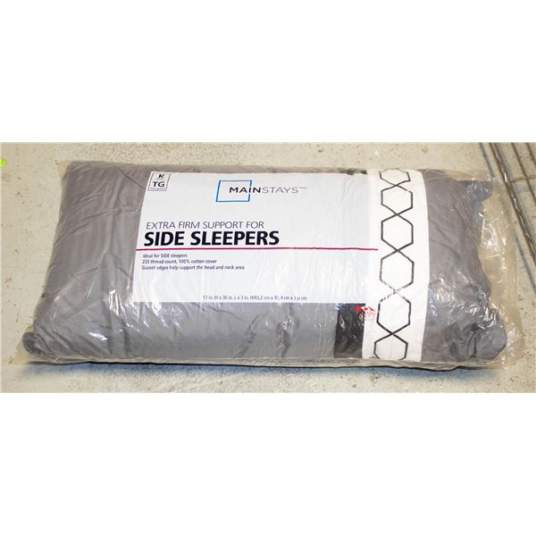 NEW KING SIZE PILLOW SIDE SLEEPERS