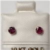 Image 1 : BZ1582-14 10K RUBY 3-3.5MM EARRINGS
