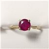 BZ1582-46 10K RUBY(1.35CT) RING