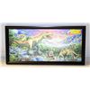 Image 1 : 3D DINOSAUR PICTURE 21 X 10.5"