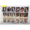 Image 1 : LOT OF 18 NBA CARDS