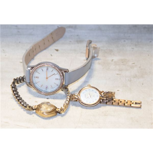 ESTATE LADIES VINTAGE WATCHES TOGETHER-ESTATE