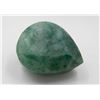 Image 1 : #60-GREEN EMERALD GEMSTONE 131.05 CT