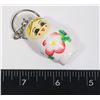 Image 1 : NEW NESTING DOLL THEME KEY CHAIN. SOLID PIECE. DO