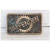 Image 1 : VINTAGE TAPPENDEN BRASS BELT BUCKLE