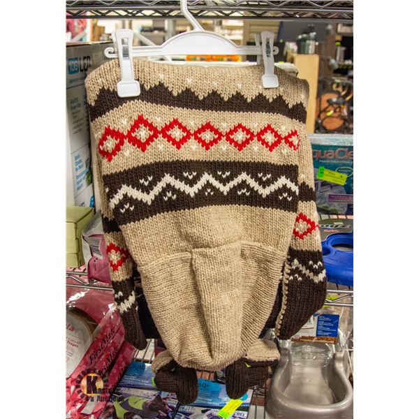 CHILLY DOG XXL MOOSE KNITTED HOODIE