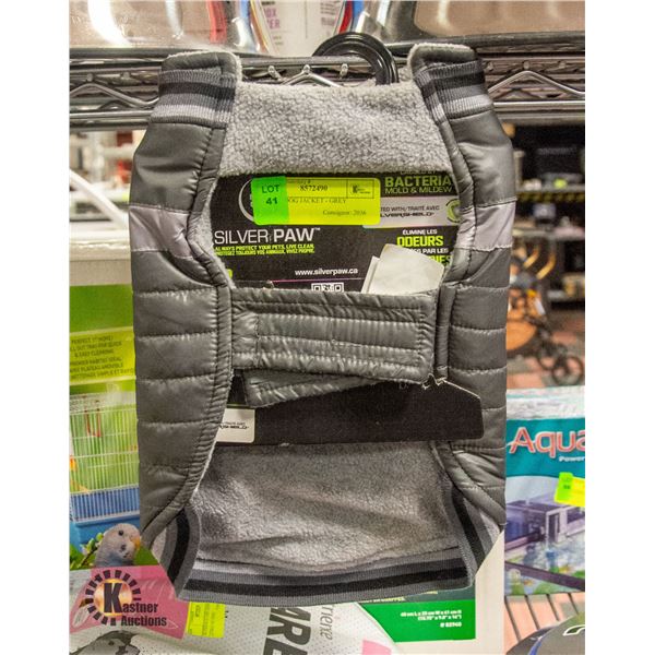 SMALL DOG JACKET GREY