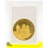 Image 2 : 2022 CANADA GOLD PLATED COMMEMORATIVE CAMEO