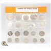 Image 2 : COLLECTION CANADIAN - USA - WORLD SILVER COINS